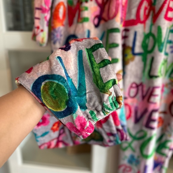 NATURAL LIFE SMALL FLEECE ONESIE PAJAMAS VERY SOFT. EXCELLENT PREOWNED CONDITION - Picture 5 of 8